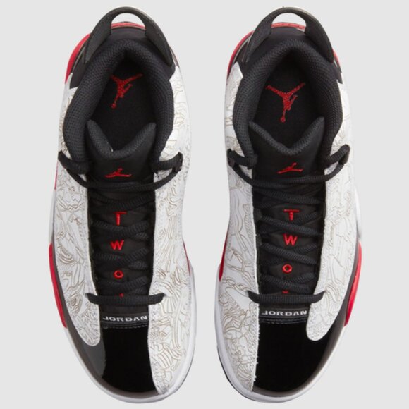 Nike [NEW] Air Jordan Dub Zero Fire White Varsity Red Black 311046-162 - Picture 5 of 5